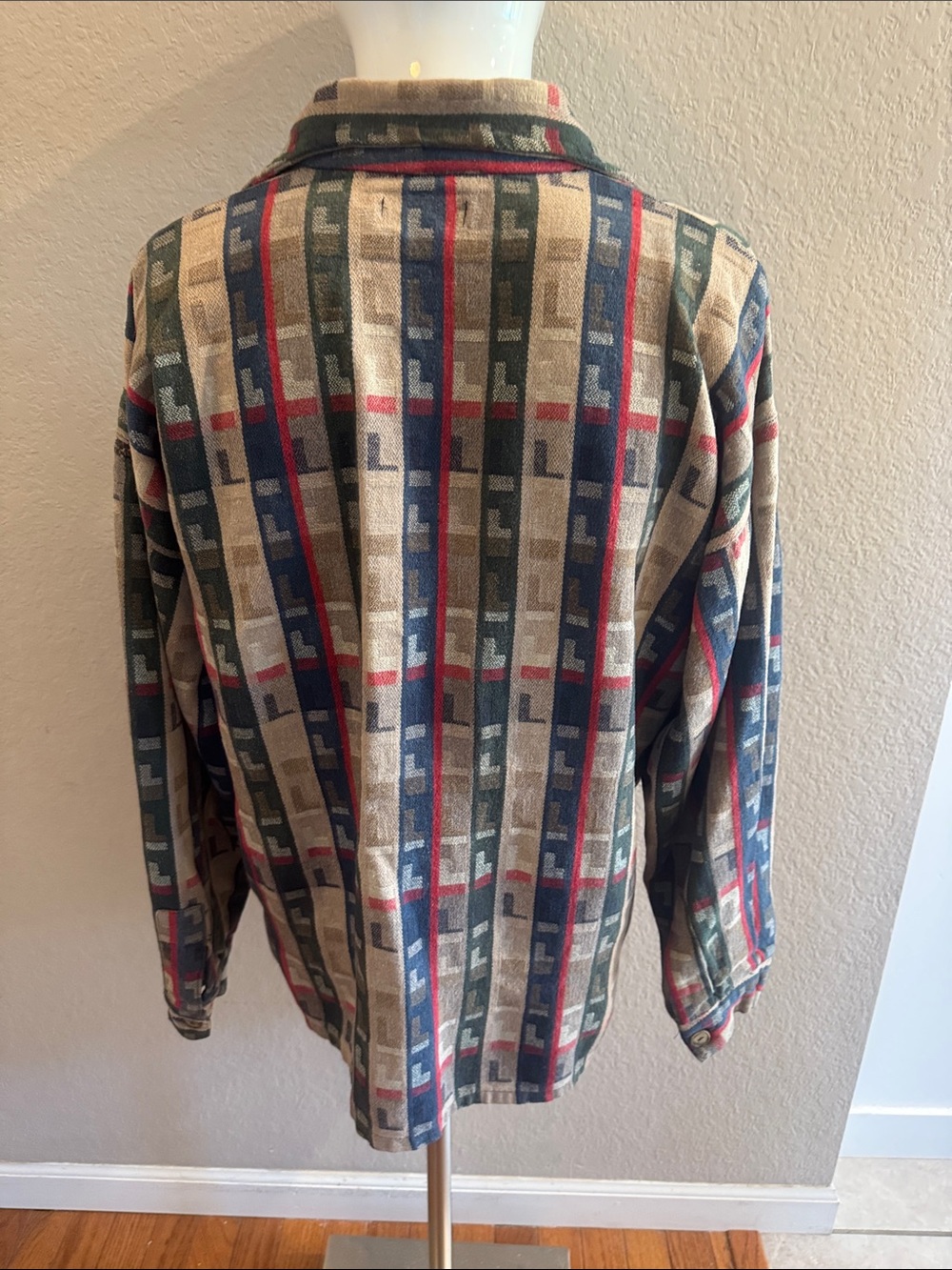 Cars Gariboldi Italia Men's Lightweight Button-Up Shirt Jacket‎ in size XL - Picture 5 of 6